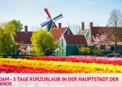 Amsterdam – 3 Tage Kurzurlaub für 2 Personen für 99,-€ inkl. Versand!