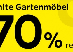 Gartenmöbel Abverkauf bei XXXLutz – bis zu 70% Rabatt!