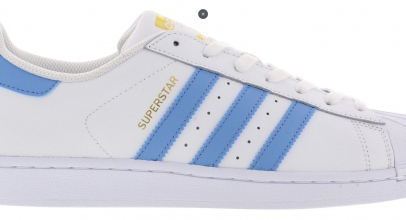 Adidas Originals Superstar in weiß/blau für 53,99€