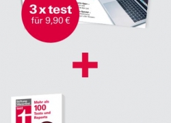 Stiftung Warentest: 3x „test“ für 9,90€ + „test“ Jahrbuch 2019 & Archiv-CD 2018 GRATIS!
