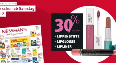 Rossmann Angebotswoche: z.B. 20% Rabatt auf alles von Zewa