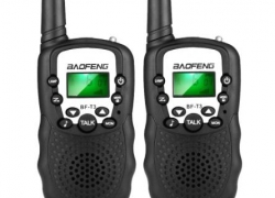 BAOFENG BF – T3 Mini Wireless Handheld Walkie Talkie (2er Pack) mit LED Torch (EU Version) für 11,96€