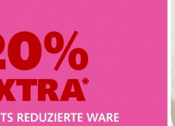 More & More: 20% Extra-Rabatt auf bereits reduzierte Ware!