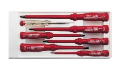 [PRIME] Mannesmann Elektro-Schraubendrehersatz, 7-tlg. für 5€