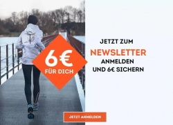 SportScheck: 6€ Newsletter-Gutschein ab 15€ Bestellwert