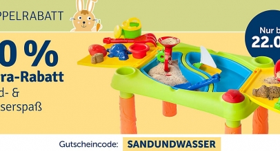 myToys: 10% Extra-Rabatt auf die Kategorie „Sand- & Wasserspaß“ inkl. Sale!