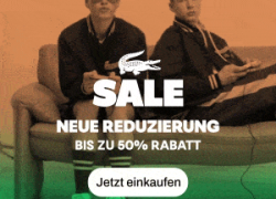 LACOSTE – Summer Sale – bis zu 50% Rabatt!
