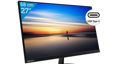 Lenovo L27m, 27″ Monitor (FHD, IPS-Panel, AMD FreeSync) für 178,90€