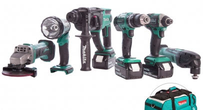 Makita 18 V Kombi-Set (DLX6075M) für 658,90€