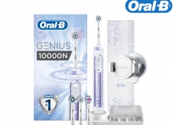 Oral-B Genius 10000N Bluetooth-Zahnbürste + Reiseetui (Orchid Purple) für 99,90€
