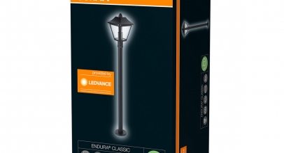 OSRAM Endura Classic Trad Alu Laterne (100 cm, E27) für 22,90€