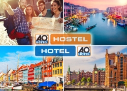 2ÜF- 2P im A&O Hostel (Mehrbettzimmer) 22 Städte – 6 Länder – 33 Hostels für 29,-€ inkl. Versand!
