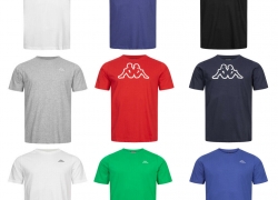 Kappa Cromen Cafers Logo Herren Freizeit T-Shirt für 9,99€ inkl. Versand!
