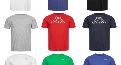 Kappa Cromen Cafers Logo Herren Freizeit T-Shirt für 9,99€ inkl. Versand!