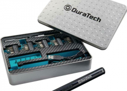 DuraTech 39 tlg. Akku Feinmechaniker Schraubendreher Li-Ion Set mit Mikro Bits für 17,91€ inkl. Versand!