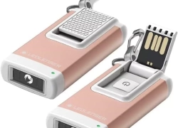 2x Ledlenser K4R Schlüsselbundleuchte 120lm wiederaufladbar Ta­schen­lam­pe Gold für 9,99€ inkl. Versand!