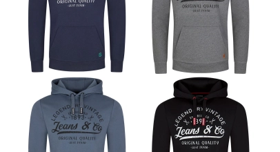 riverso Hoodie Herren Regular Fit RIVArmin Kapuzenpullover Pullover Print für 15,99€ inkl. Versand!