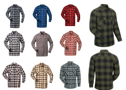 Craftland Herren Flanellhemd Holzfäller Karohemd Arbeitshemd Baumwolle für 11,90€ inkl. Versand!