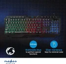 Nedis Wired Gaming Keyboard DE-Layout USB Type-A QWERTZ Tastatur Keyboard für 17,84€ inkl. Versand!