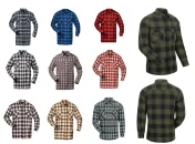 Craftland Herren Flanellhemd Holzfäller Karohemd Arbeitshemd Baumwolle für 11,90€ inkl. Versand!