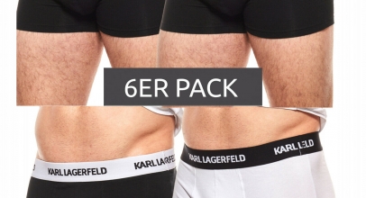 6er-Pack Karl Lagerfeld Herren Boxershorts für 32,99€ inkl. Versand