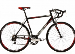 Rennrad Alu 28″ Euphoria Schwarz Shimano 14-Gang KS Cycling M206B für 302,96€ inkl. Versand!