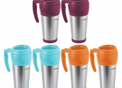 2x Leifheit Isolierbecher hot & cool Colour Edotion Thermobecher für 11,99€ inkl. Versand!