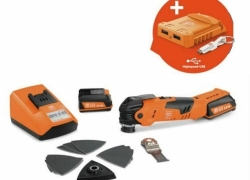 Fein 12V Akku MultiTalent AFMT 12 QSL + 2x Akku 3,0 Ah + USB Adapter für 199,95€ inkl. Versand!