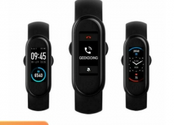 Xiaomi Mi Band 5 Intelligent Armband 1.1″ Screen BT5.0 Fitness Tracker Schwarz für 20,69€ inkl. Versand!