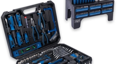 Scheppach Werkzeugkoffer WZK120 97-teilig + Schraubendreher Set 100-teilig für 49,99€ inkl. Versand!