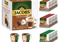 JACOBS Nescafe® Dolce Gusto® 126 kompatible Kaffeekapseln + 2 Ritzenhoffbecher für 22,90€ inkl. Versand