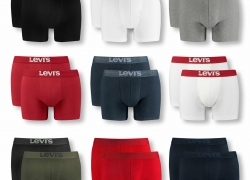 6er Pack Levi’s Boxershorts Farbauswahl für 39,99€ inkl. Versand!