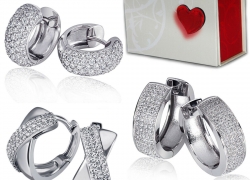 Goldmaid 1 Paar Creolen 925 Sterlingsilber mit Geschenkbox für 31,92€ inkl. Versand!