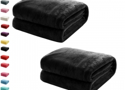 2er Set Flauschige Wohndecke Flanell Kuscheldecke für 18,99€ inkl. Versand!