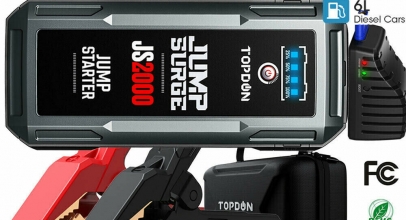 Auto KFZ Starthilfe Jump Starter 16000mAh 2000A Booster Powerbank PKW für 89,99€ inkl. Versand!