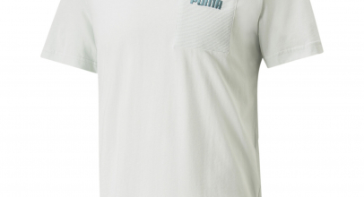 PUMA Besticktes strukturiertes Herren Logo-T-Shirt Basics für 19,95€ inkl. Versand!