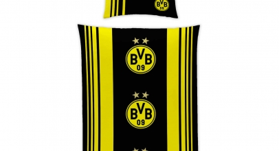 [ORIGINAL] BVB-Bettwäsche schwarz Borussia Dortmund für 19,99€ inkl. Versand