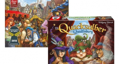 Schmidt Spiele Die Quacksalber von Quedlinburg + Erweiterung Die Kräuterhexen für 39,90€ inkl. Versand!