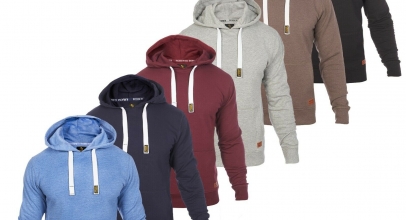 Roberto Barini Herren Kapuzenpullover Hoodie Sweatjacke für 19,99€ inkl. Versand!