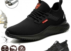 Arbeitsschuhe S3 Sicherheitsschuhe Stahlkappe Atmungsaktiv leicht sportlich für 19,94€ inkl. Versand!