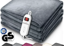Heizdecke elektrisch Wärmeunterbett XXL Wärmedecke Abschaltautomatik für 37,99€ inkl. Versand!