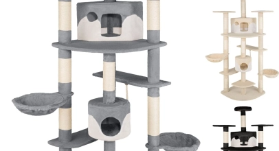 Kratzbaum XXL Sisal große Katzen Kletterbaum 201cm – verschiedene Farben für 59,99€ inkl. Versand!