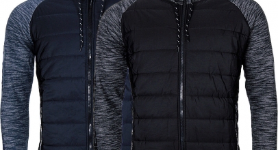 Geographical Norway Herren Sweatjacke Steppjacke für 34,90€ inkl. Versand!