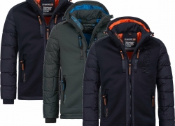 Geographical Norway warme Herren Winter Stepp Jacke SKI Outdoor Designer für 58,90€ inkl. Versand!