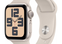 Apple Watch SE 2023 Sportarmband S/M 40mm Alu GPS Smartwatch polarstern für 229,90€ inkl. Versand!