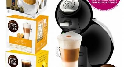 NESCAFÉ Dolce Gusto DeLonghi EDG 420.B Melody 3 Kaffeemaschine mit 3×16 Kapseln für 29,90€ inkl. Versand