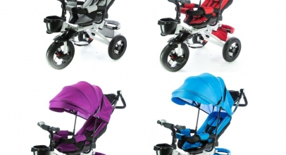 4-in-1 Kinderdreirad mit lenkbarer Schubstange durch 4-fach Umbau für 99,99€ inkl. Versand!