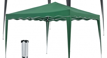 ArtLife® Faltpavillion Partyzelt Gartenzelt 3x3m Stahl mit Tasche für 44,95€ inkl. Versand