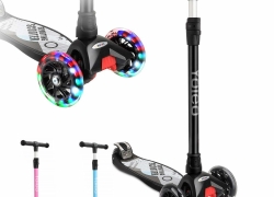 Kinderroller Dreiradscooter Cityroller mit LED Aluminium für 25,45€ inkl. Versand!