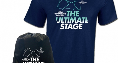 Exklusiv: UEFA Champions League T-Shirt und Gymsack für 24,95€ inkl. Versand